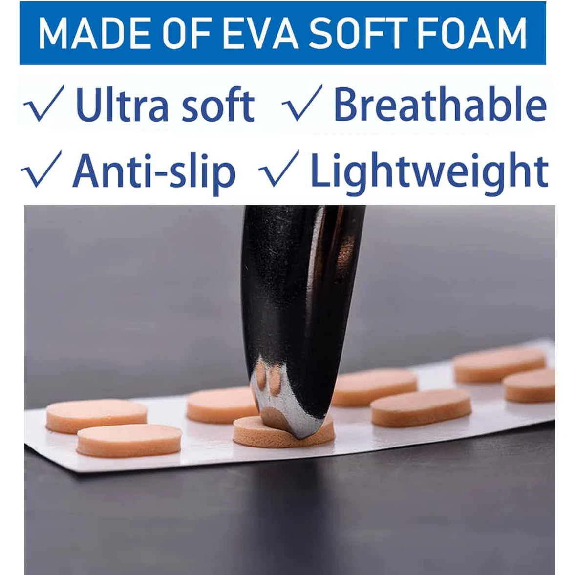 32 Pairs OOLVS Soft Foam Nose Pads Self Adhesive Non-Slip Eyeglass Nose Pads, Thin Nosepads for Eyeglasses Sunglasses Glasses 2