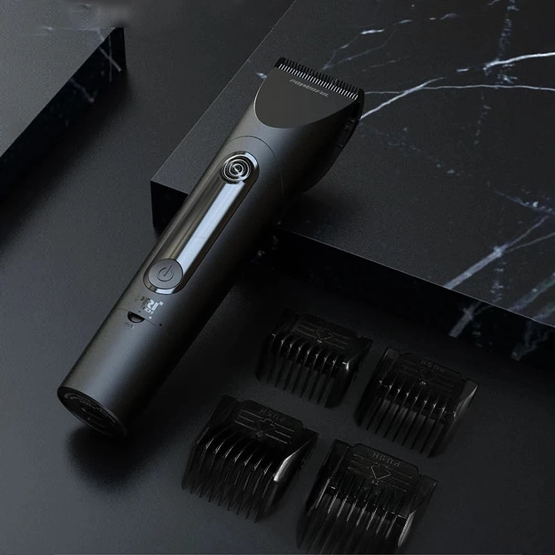 Youpin Pritech LF1 Professional Hair Cutting Machine for Men USB-C Charging Titanium Alloy Ceramic Cutter Head Man Hair Clipper 2