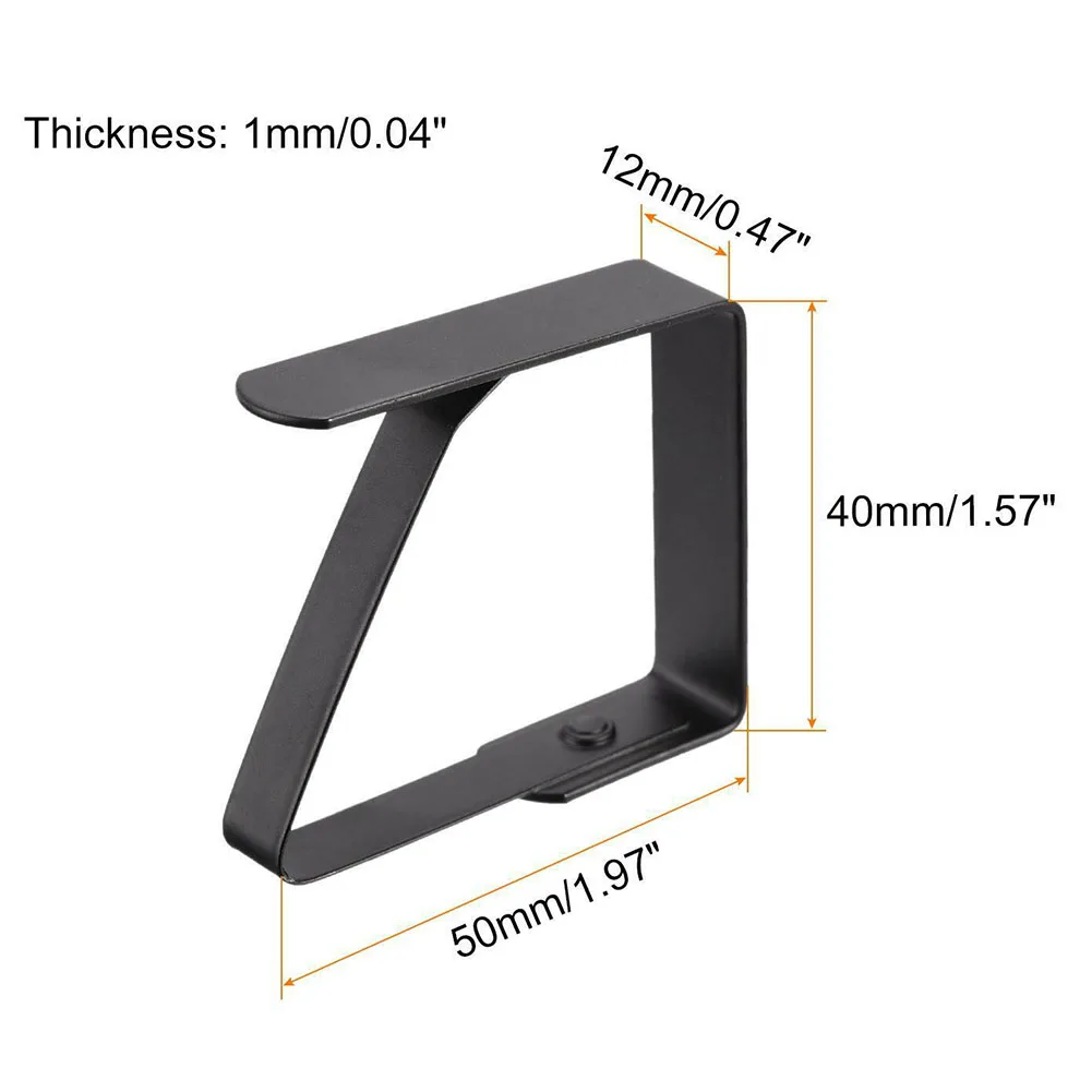 

Brand New Household Party Clips Tablecloth Clip Easy To Operate Good Stretch High Quality Material Light Weight