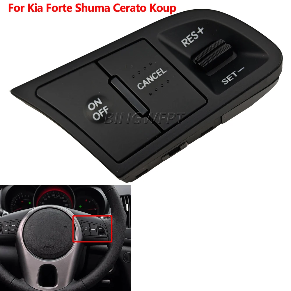 Multi Function Steering Wheel Audio Cruise Control Buttons For Kia Forte Shuma C