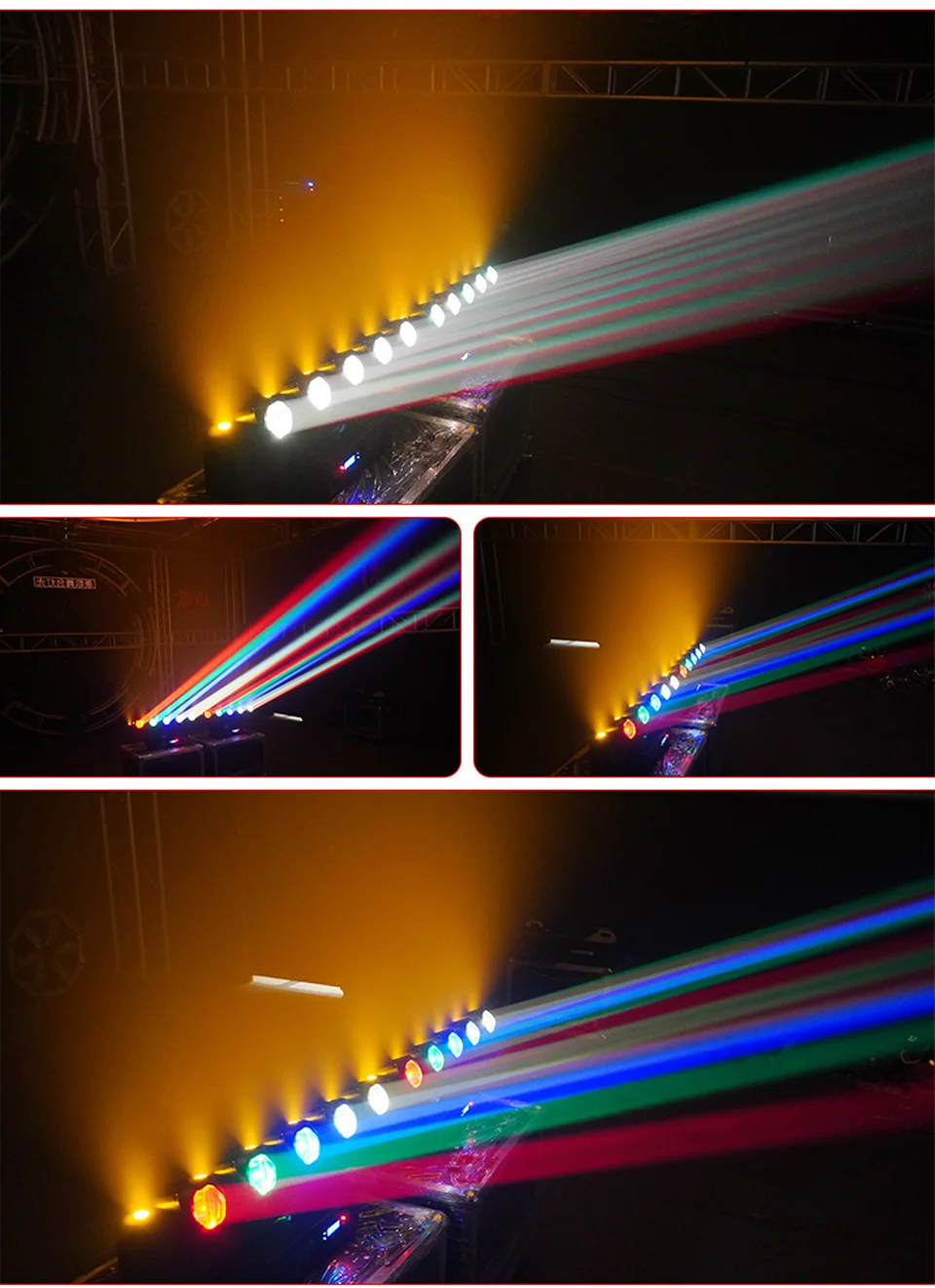5X40W Led Beam Moving Head Light DMX Controller Rotating Stage Beam Effect Movi