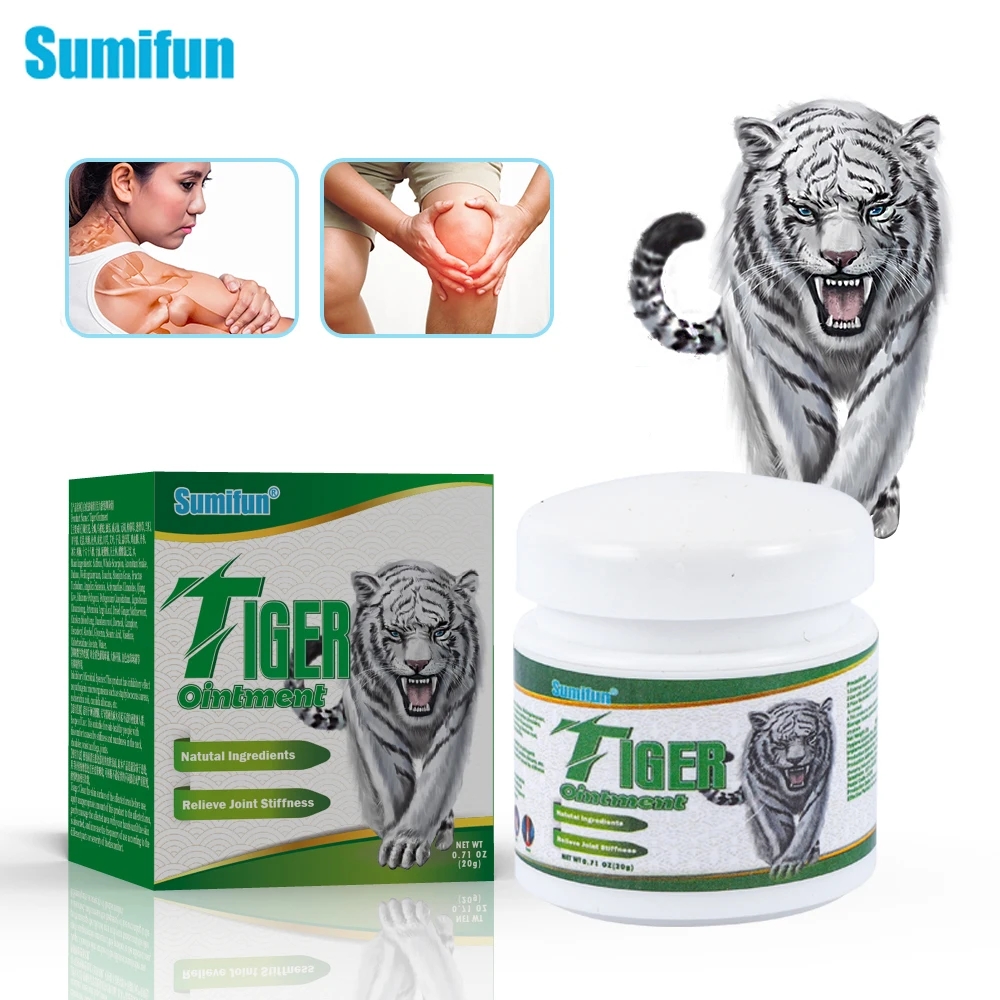 

1/2/3Pcs Sumifun Tiger Balm Pain Relief Cream Muscle Joints Sprain Analgesia Ointment Rheumatoid Arthritis Body Ache Plaster