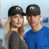 Adult Isle Of Man TT Motorcycle Race Trucker Hats Outdoor Mesh Baseball Caps Polyester Hat Sun Hats Adjustable Sun Hats Summer 5