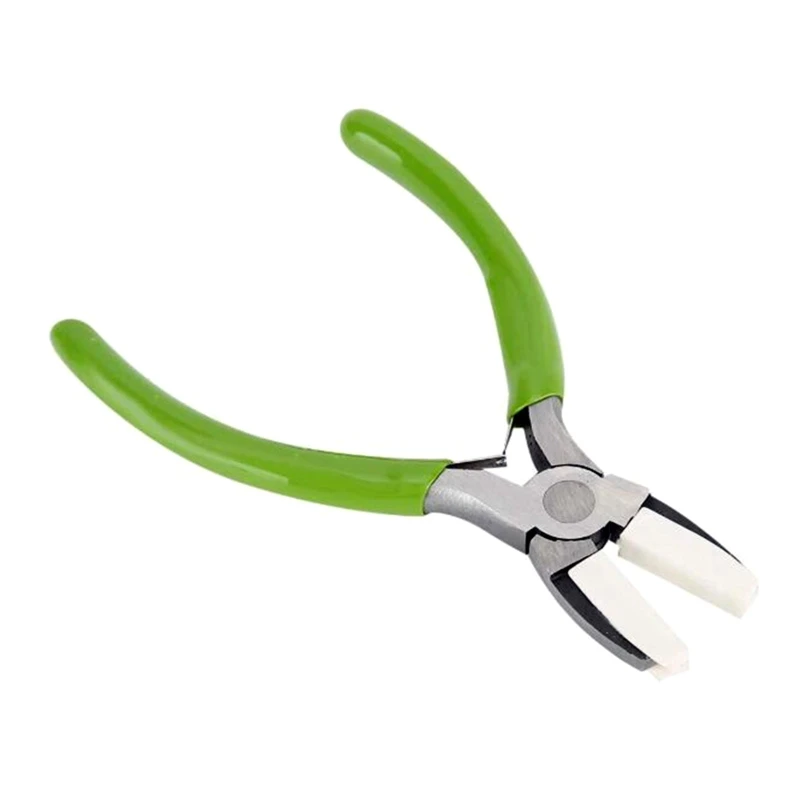 5.5-inch Jewelry Pliers Flat Nose Pliers Multifunctional Nylon Pliers with Ergonomic Handle Straightening Wire DIY Dropship 3