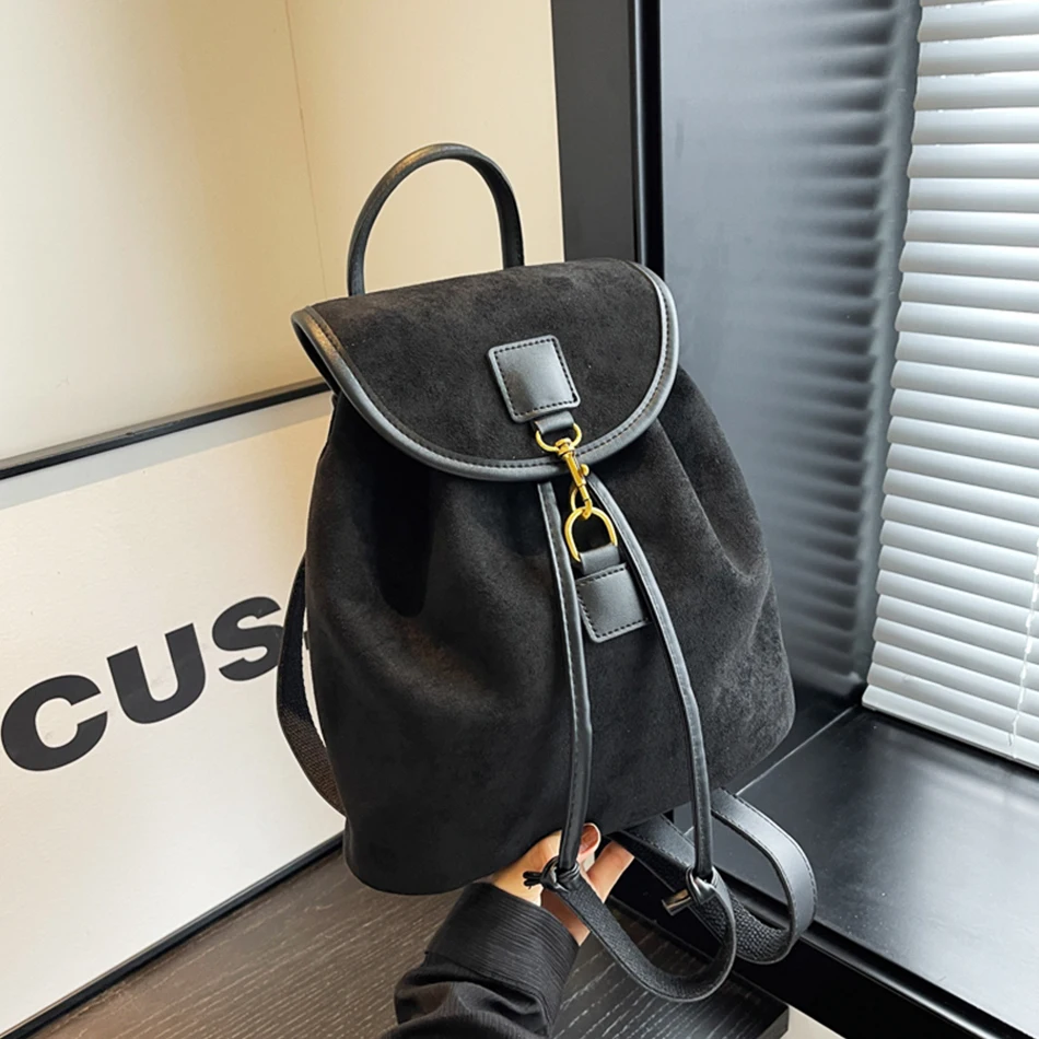 

Винтажные рюкзаки, повседневная школьная сумка через плечо для женщин, модные женские сумки и кошельки для путешествий, однотонный рюкзак