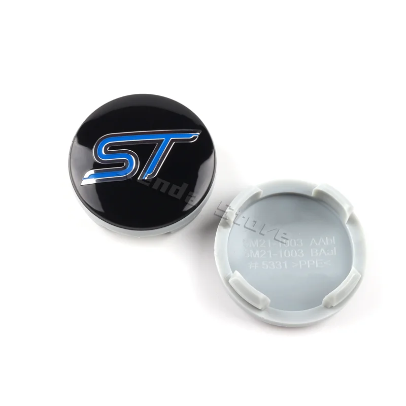 Wheel Center Caps 4PCS For Ford Focus Mondeo Mustang Fiesta Kuga MK2 Everest Escape