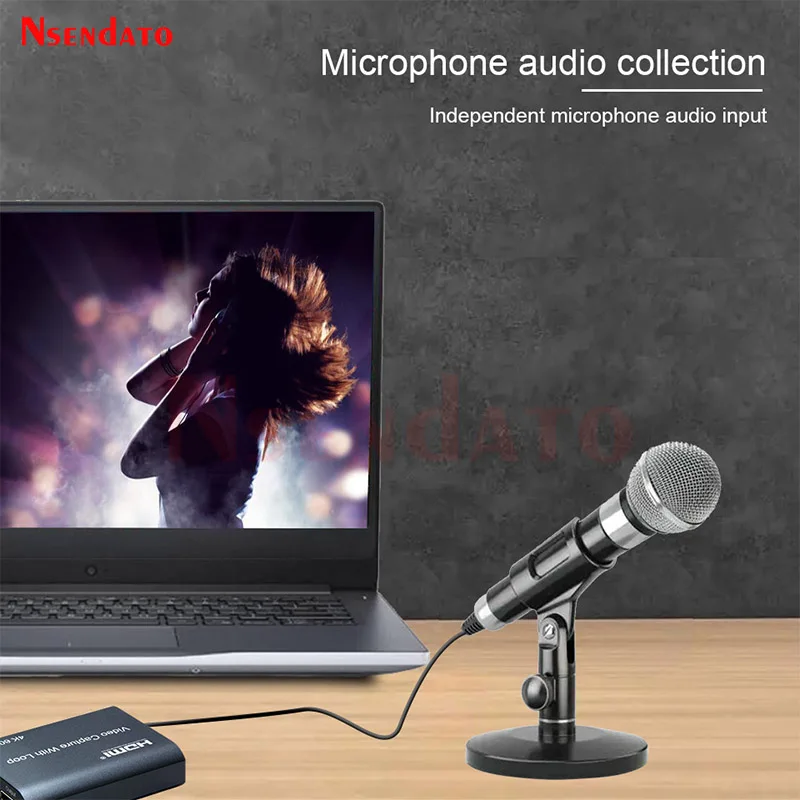 1080p HDMI Video Capture Card Recorder Box Device StandAlone Camera HDMI VGA YPbPr Analog VHS RCA Video Capture Card For PS4 TV