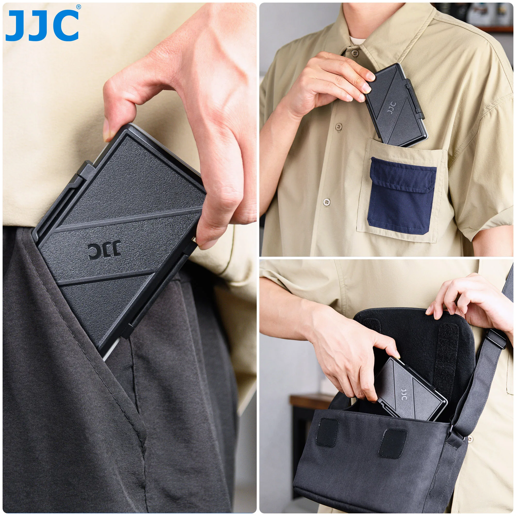 JJC 배터리 마그네틱 케이스 홀더 (376, 377, LR1130, LR41, 371, 364, 312, 675 사이즈 리튬 배터리용) 방수, 분실 방지