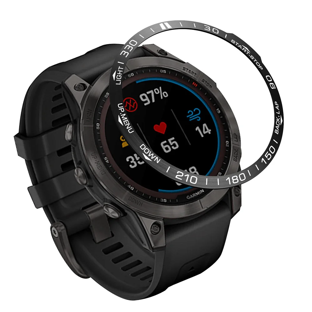 Stainless Steel Adhesive Bezel Ring Protective Cover