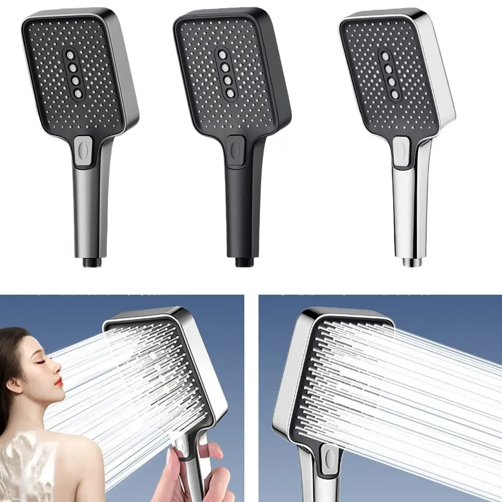 

Регулируемая большая панельная Лейка для душа, 3 режима, ручной водосберегающий спринклер, многофункциональная насадка для душа высокого давления