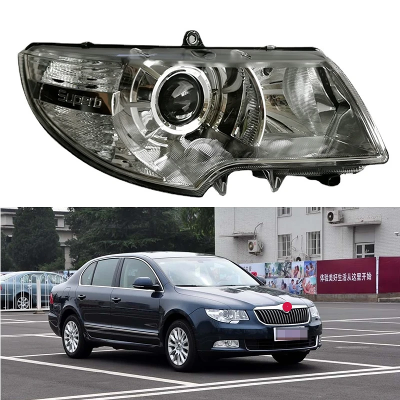 Car headlights For Skoda superb headlight assembly 2009 2010 2011 2012