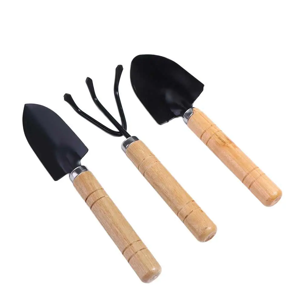 스쿱형 화분용 도구, 분재 도구, 손잡이가 있는 갈퀴, 정원용 화분 도구, 꽃삽, 미니 정원 삽, 정원용 삽, 정원용 삽