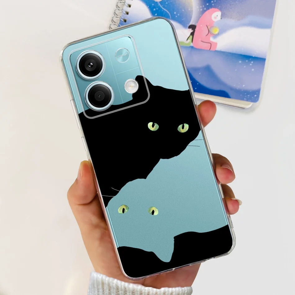 Elegant Printing Soft Silicone TPU Slim Phone Back Cover