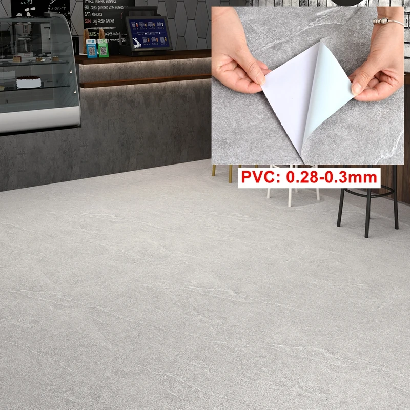 Self adhesive stickers Self Adhesive Waterproof Thicken Matte Floor Stickers Home Decoration Kitchen Bathroom Wardrobe Floor Wood Grain