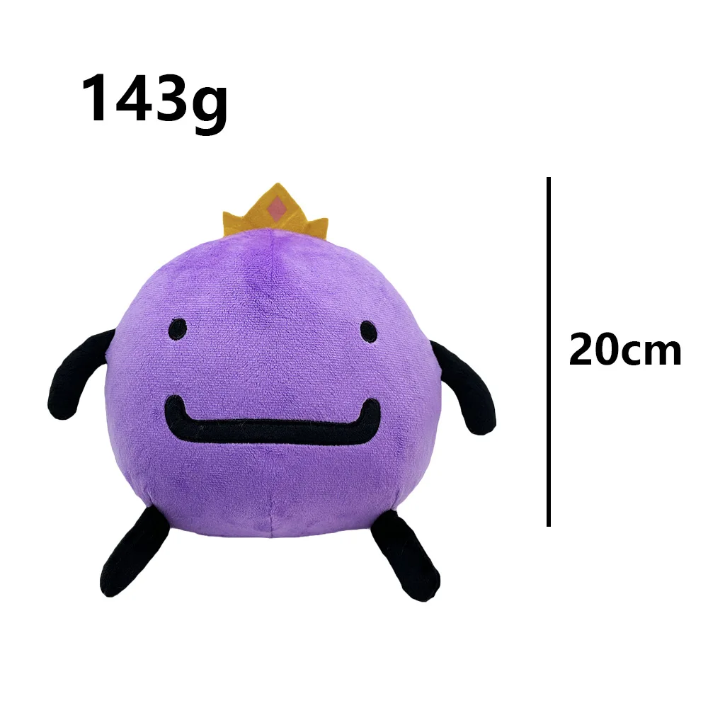 20CM Neujahrsgeschenke Wemmbu Plüsch Niedliche Lila Puppe Anime-Zubehör Weiche Sammlerpuppe Raumdekoration Kindergeschenke Plüschpuppe