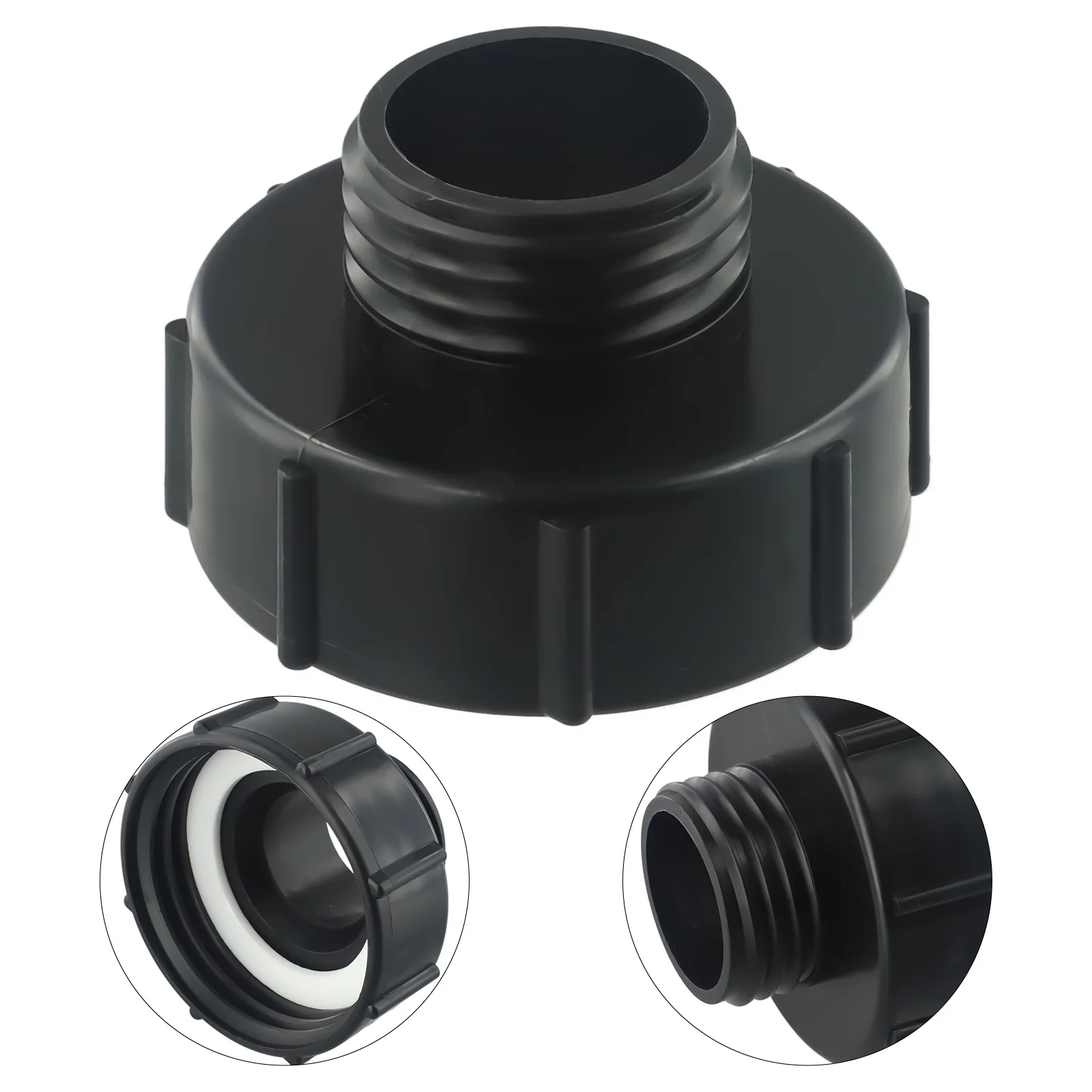 Fits 1000l rainwater tanks IBC Adapter Plastic IBC connectioner S100 x 8 to S60 x 6 For water tanks Hot High Quality Useful
