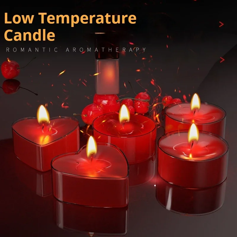 Low Temperature Sex Candles BDSM Low Heat Massage Candles Romantic Passion Play Wax for Adult Erotic SM Dols Toys