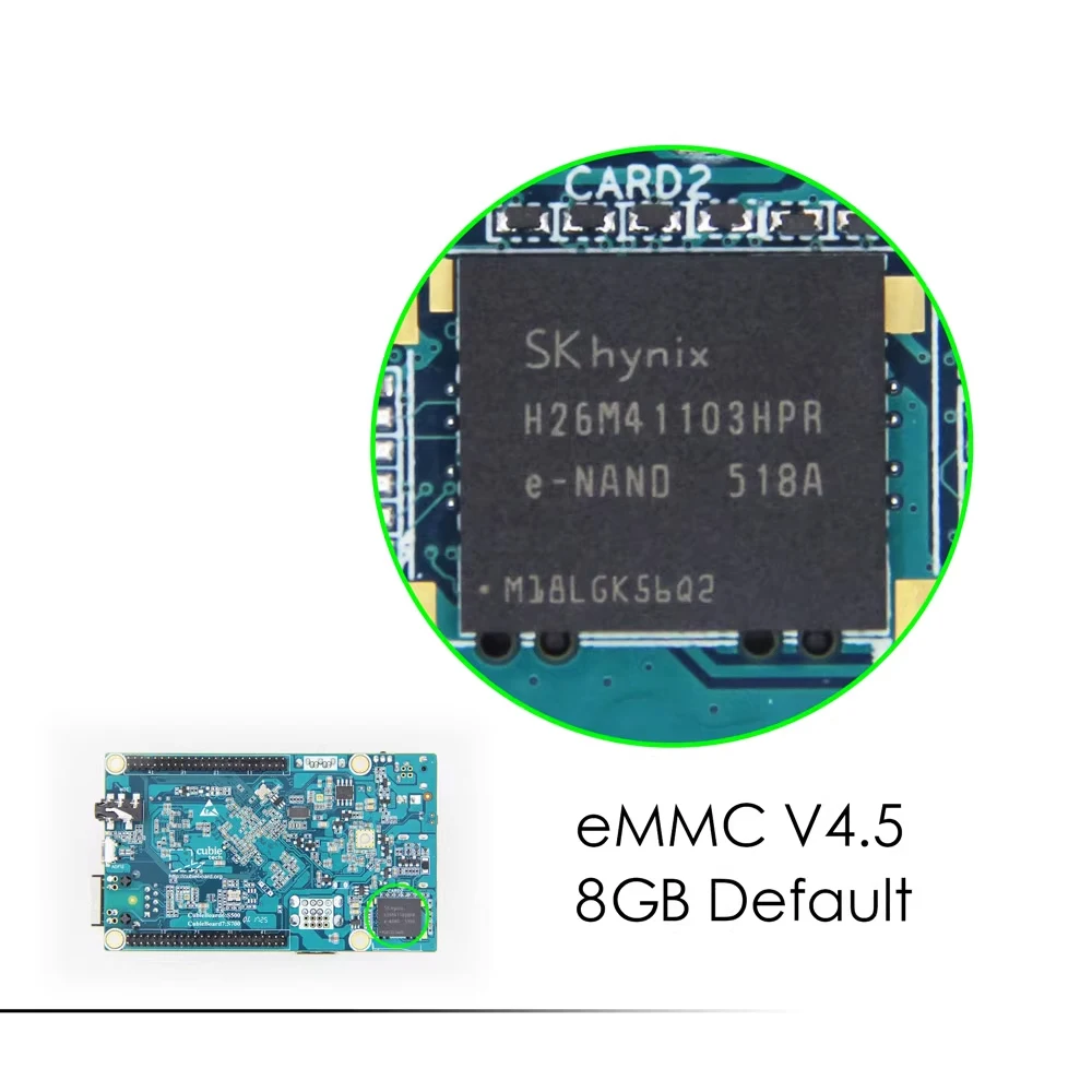 Cubieboard7 Actions SOC S700 ARM Cortex-A53 Quad-Core Mali450 MP4 GPU 2GB LPDDR3