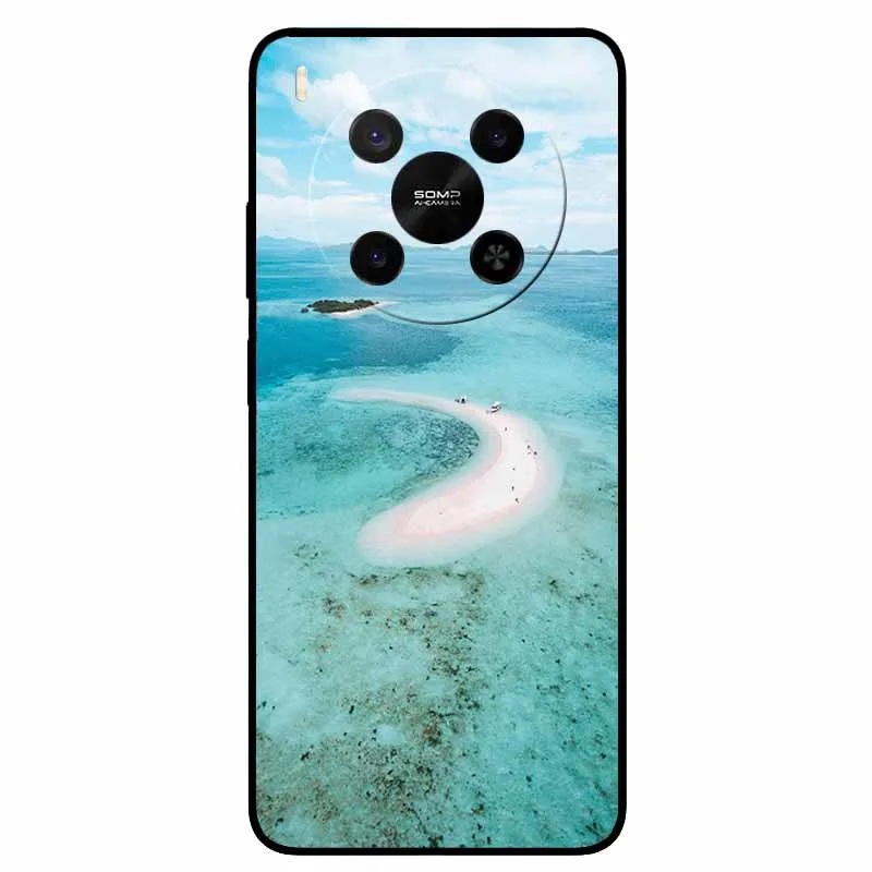 Black TPU Silicone Back Cover Case