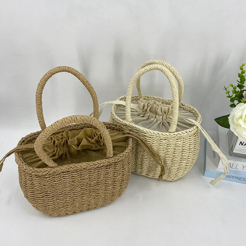 summer holiday shopping bucket Packaging bag plastic bag school handbag vintage denim large shoulder casual messenger crossbody bag leisure bag denim messenger bag