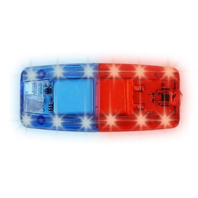 LED Safety Light Shoulder Light Warning Strobe Shoulder Flashlight USB Charging LED Light IP65 Waterproof Safety Strobe Light