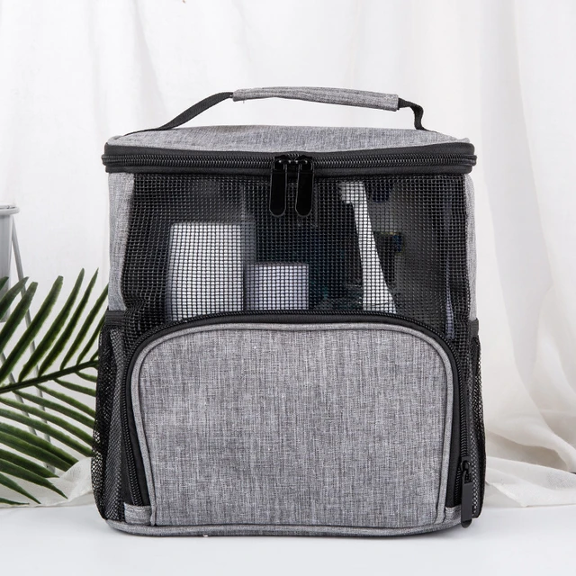 2-in-1 Shower Caddy Case Grey Gray College Dorm Bathroom - Room Essentials