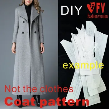 Women's Lapel Coat Pattern 1