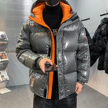 

Fashion trend new warm down jacket white duck casual jacket