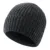 Winter Beanies Men Knitted Plush Thick Warm Stocking Hats Women Brimless Hedging Cap Solid Color Skull Cap Cuffed Plain Hat 1