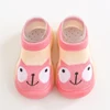 Cute Animal Pattern Toddler Shoes Newborn Baby Boys Girls Soft Soled Breathable First Walkers Skin-friendly Floor Socks 4