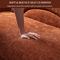 31.5" Chaise Lounge Chair Indoor with Right Armrest, Upholstered Furniture Linen Sofa Bed, Modern Sleeper Couch,, Customized 4