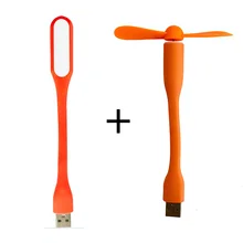 

LED Book Light Mini Portable For Xiaomi USB Power Bank Notebook Lamp Reading Desk Lamp Night Lights Fan Cooling Summer Gadget