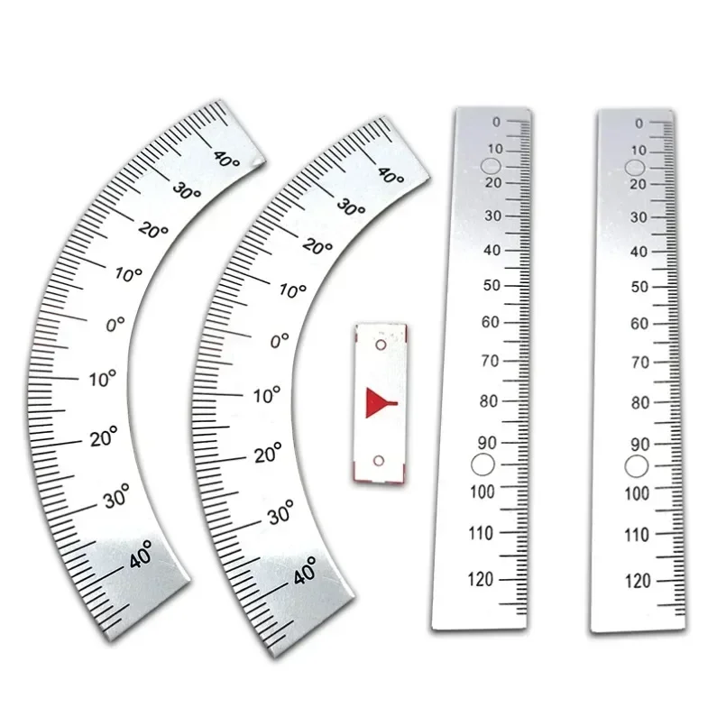 1PC CNC Bridgeport Milling Machine Accessories Spindle Upper and Lower Ruler Inner Hole Angle Ruler Turret Milling Machine milling machine tools,tilting milling table,cnc engraving milling upgrade kit