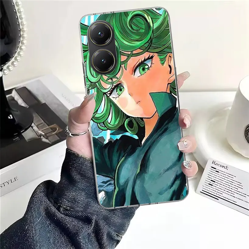 One P-Punch-Man Tatsumaki Soft Phone Case