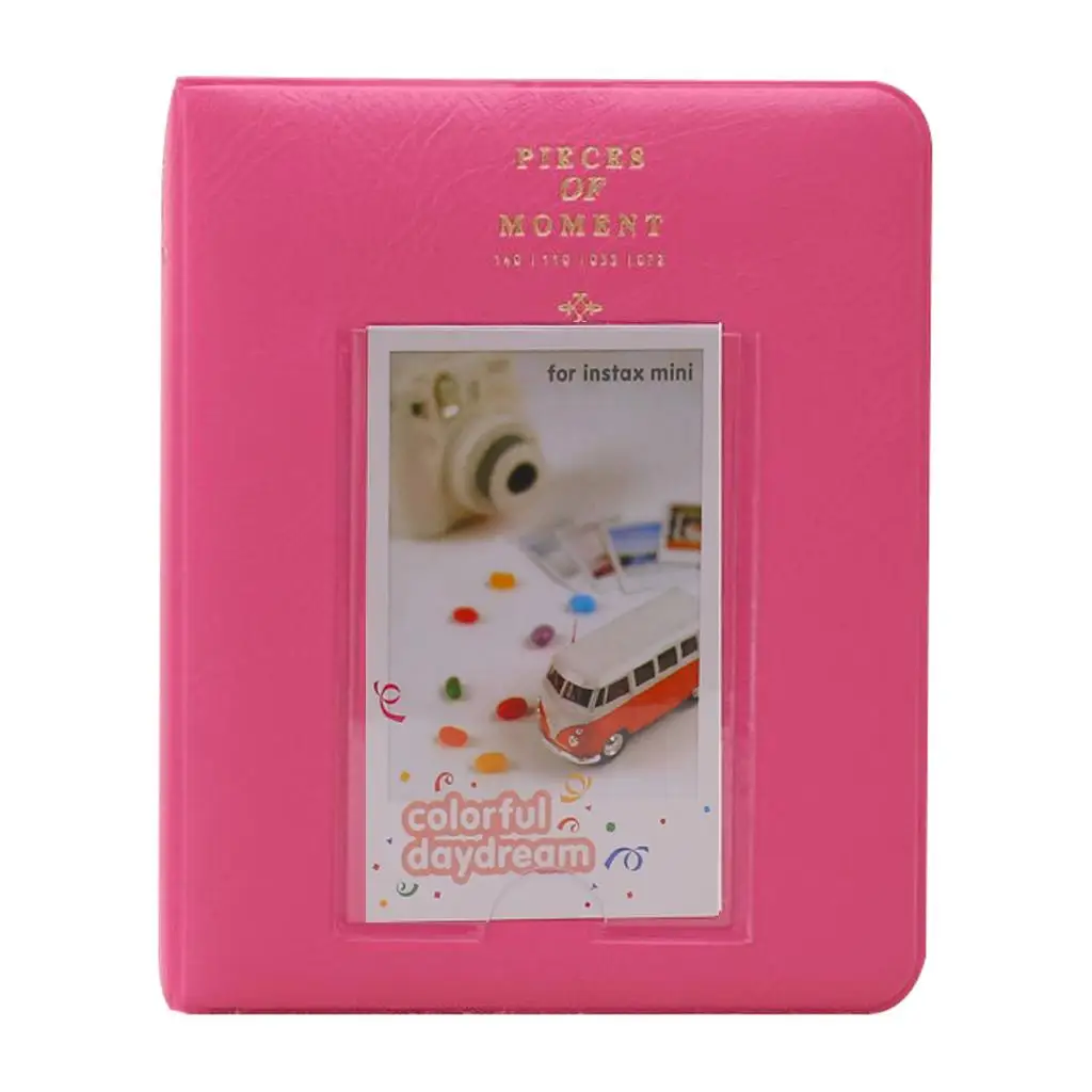64-Pocket Mini Album Case Storage for fujifilm instax mini 8, 9 7s 50 3" Film