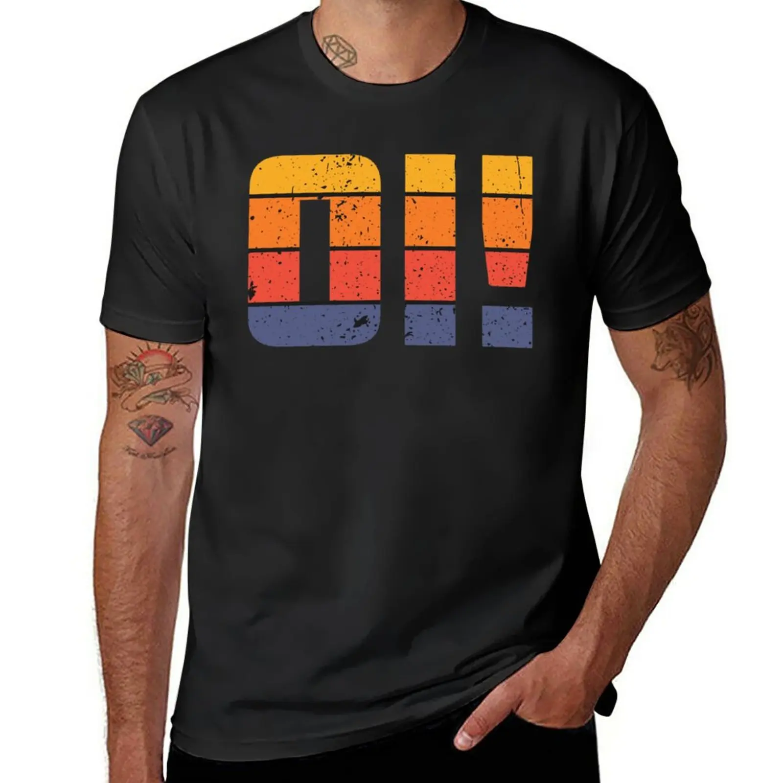 

New OI ! Roy says HI T-Shirt sublime t shirt Short sleeve Short t-shirt sports fan t-shirts t shirts for men cotton