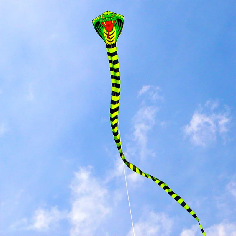 Snake Kite with Handle Line Children Kite Flying Toy Easy Control Ripstop Nylon Kite Outdoor Toys Kites Toy Children Adults Gift 4