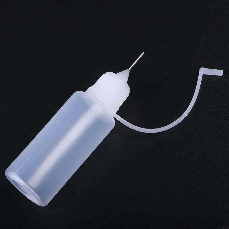 Needle Tip 5-50ml Bottle Applicator Oiler Squeeze B95B refillable bottles,glue applicator bottle