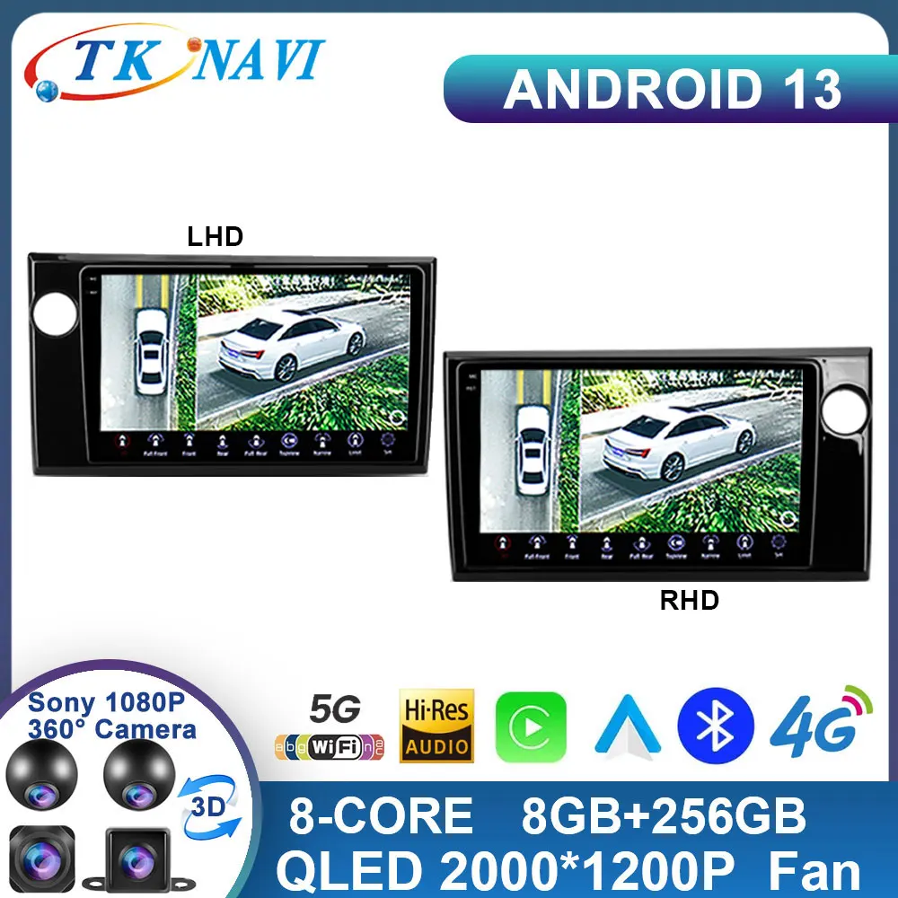 

Android 13 For Honda BRV LHD RHD 2015 - 2019 Car Radio Multimedia Video Player Navigation Carplay GPS WIFI DSP No 2din 2 Din DVD