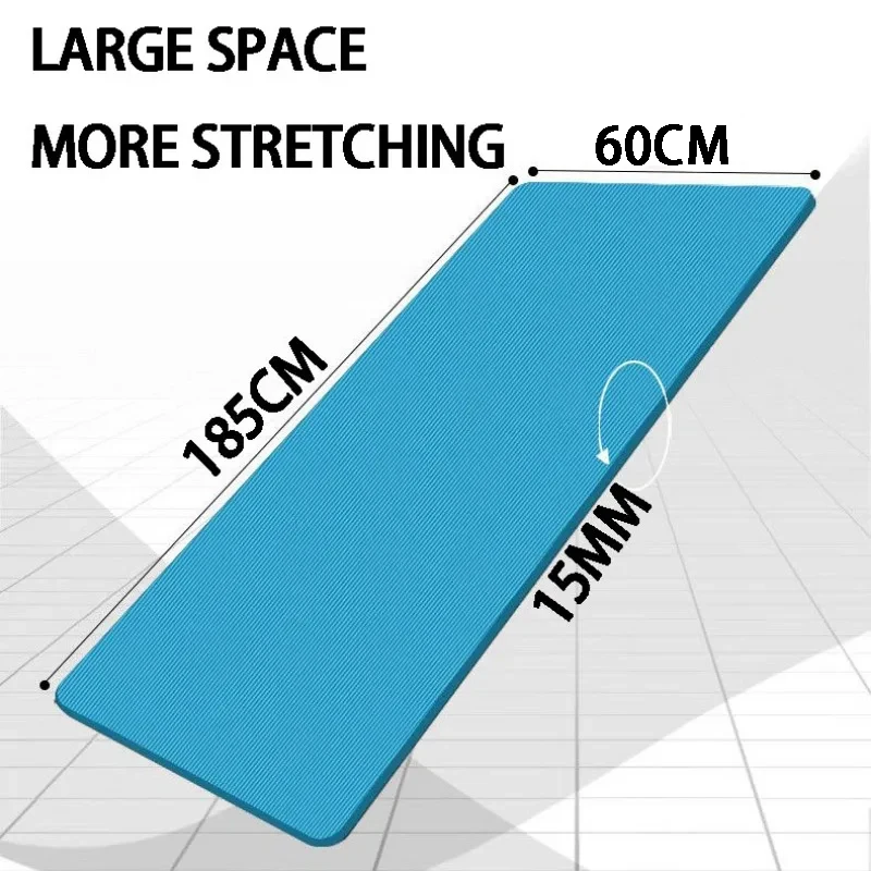 10MM/15MM/20MM Thick Yoga Mat Anti-skid Sports Fitness Mat  Comfort Foam Yoga Matt for ExerciseYoga and Pilates Gymnastics Mat 5