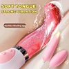 Tongue Vibrator Sex Toys For Women Pussy Licking G Spot Nipples Stimulator Vagina Clitoris Masturbator Dildo Vibrators For Adult 1