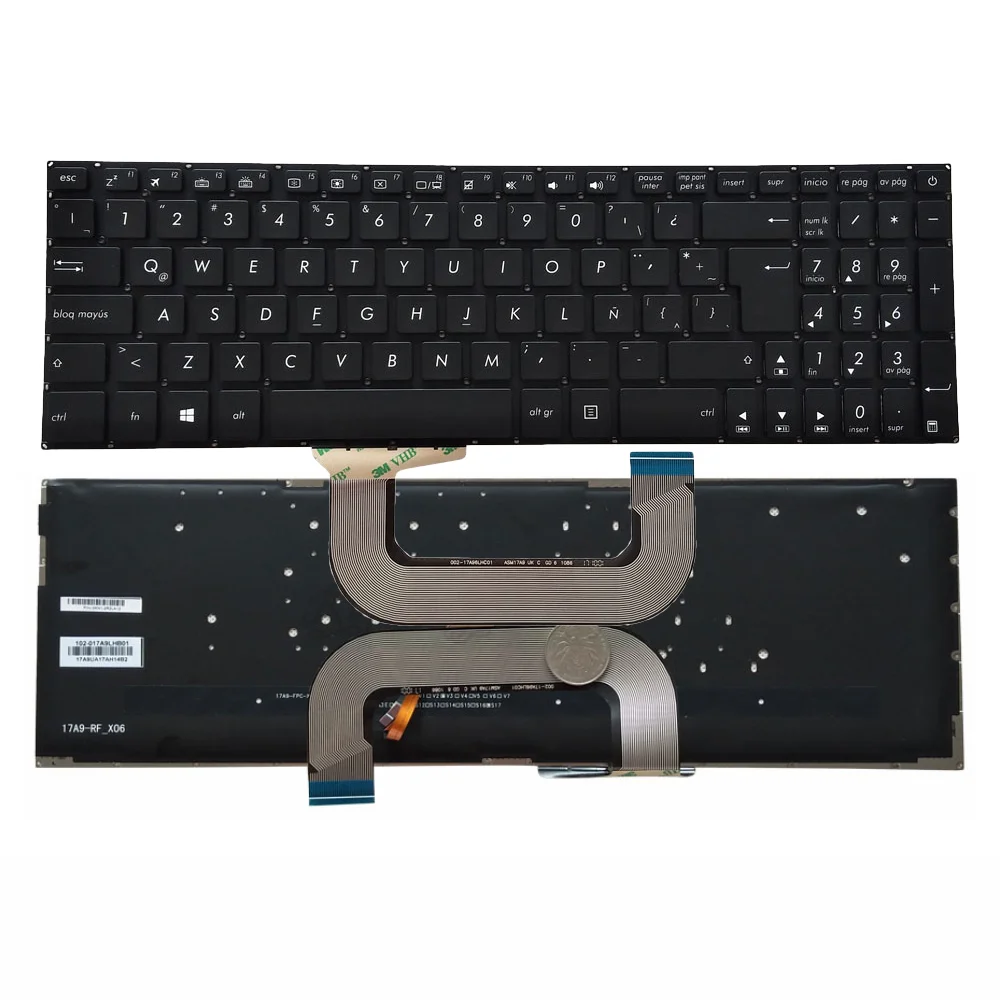 Teclado Retroiluminado Latino Espanhol Asus Vivobook R702 R702b R702m R702n R702u R702ba R702ma R702na uf uq
