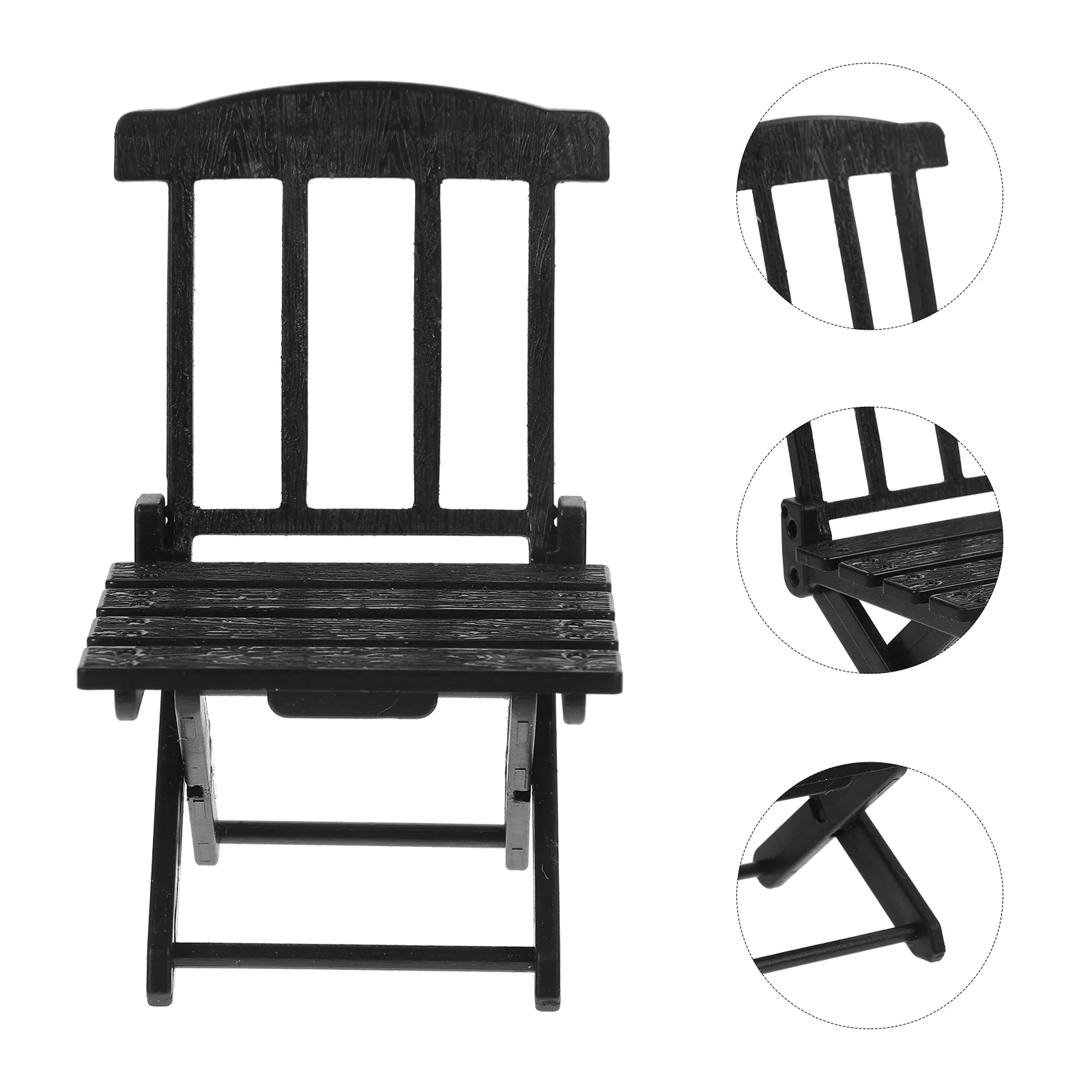 

6 шт., миниатюрные стулья для пляжа