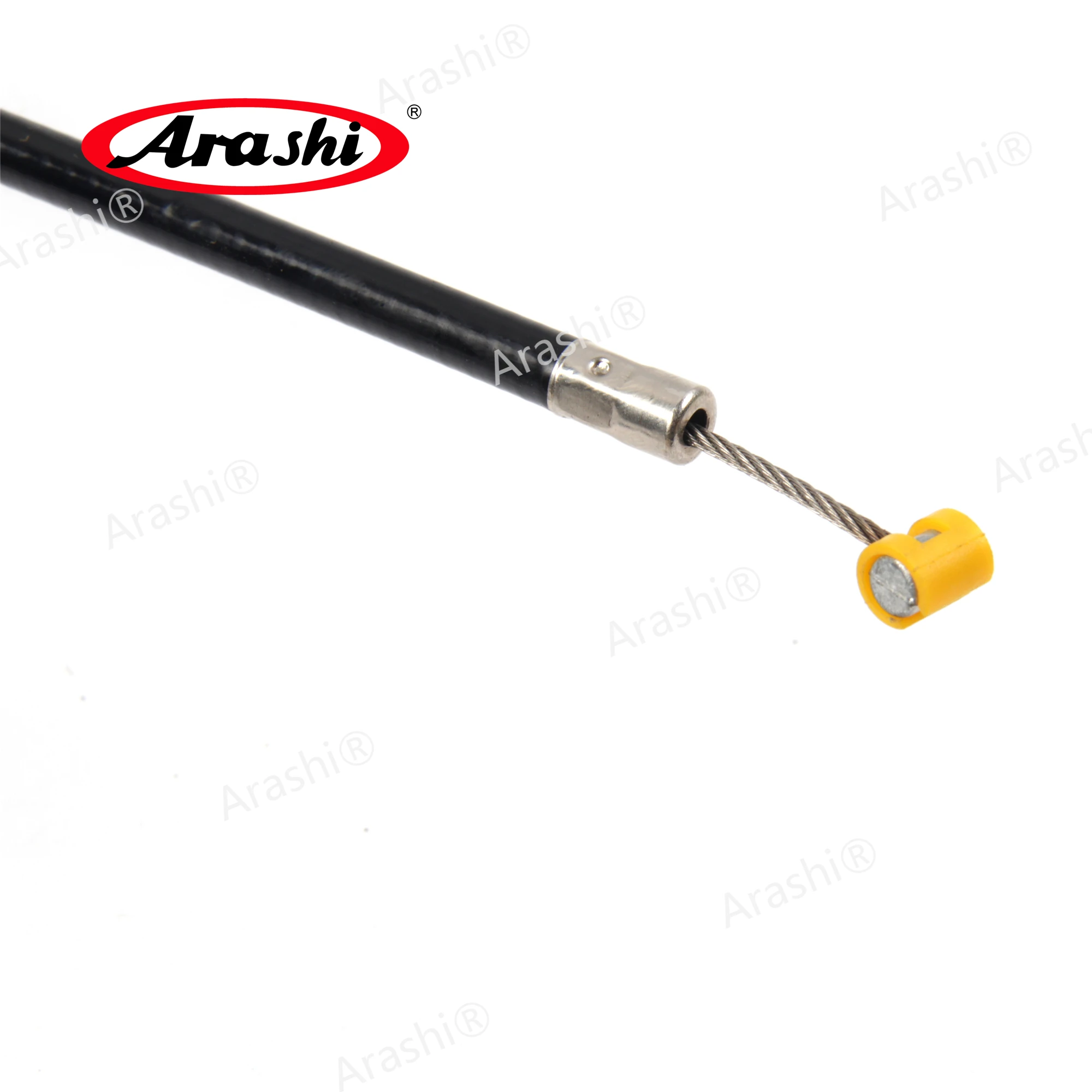Arashi Clutch Cable For Yamaha YZF-R6 2006-2012 - Stainless Steel & Rubber Replacement