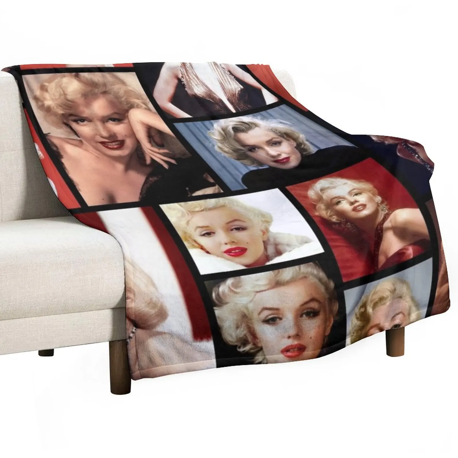 

Marilyn Monroe Throw Blanket Plush christmas gifts Fashion Sofas Blankets
