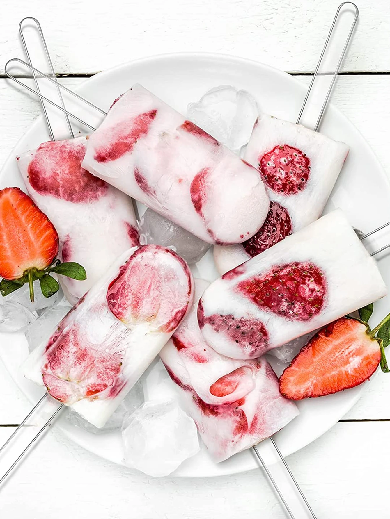 transparent acrylic ice stick, candy stick, reusable