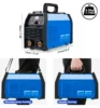 Welding Machine 200A ARC 110V/220V Dual Voltage Welder IGBT Stick MMA Welder LED Display Electrode Holder Work Clamp PROSTORMER 4