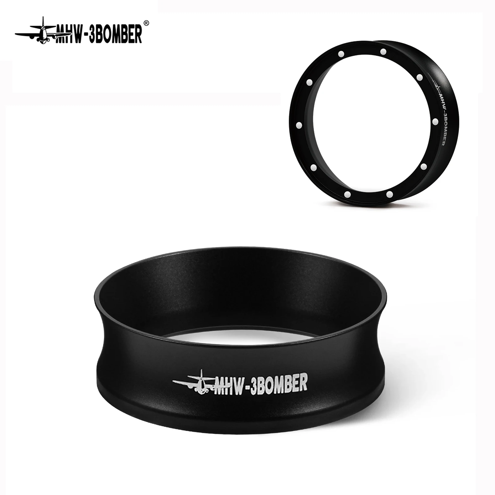 MHW-3BOMBER 58mm Magnetic Coffee Dosing Funnel Compatible with 58MM Portafilter Espresso Dosing Ring Home Barista Accessories