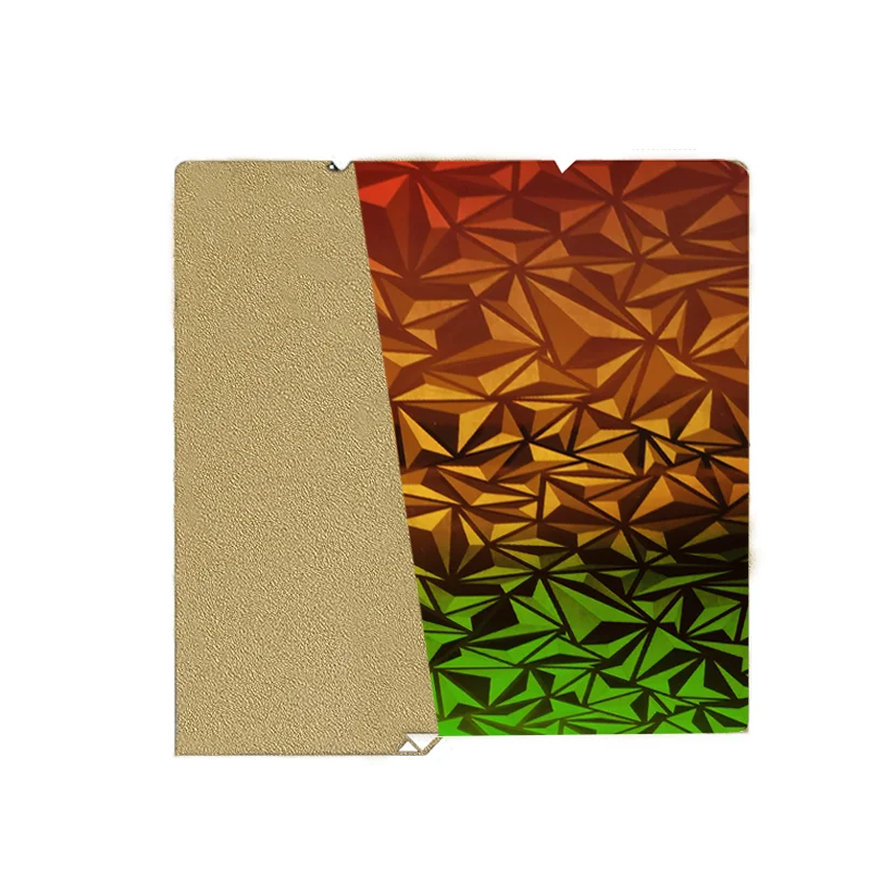 Plaque De Construction Anycubic Kobra S1 - 264x276 Mm - Acier Ressort + Plateforme Diamant - Amovible