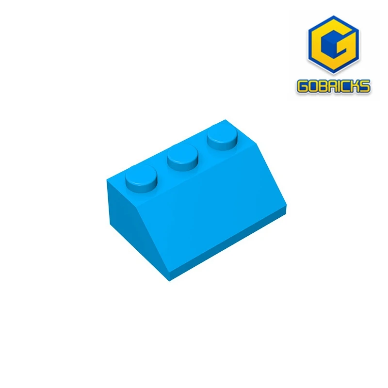 

Gobricks GDS-590 Slope 45 2 x 3 compatible with lego 3038 pieces of children's DIY Educational Building Blocks Technical